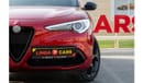 Alfa Romeo Stelvio Alfa Romeo Stelvio Veloce Q2 2023 GCC under Agency Warranty with Flexible Down-Payment.