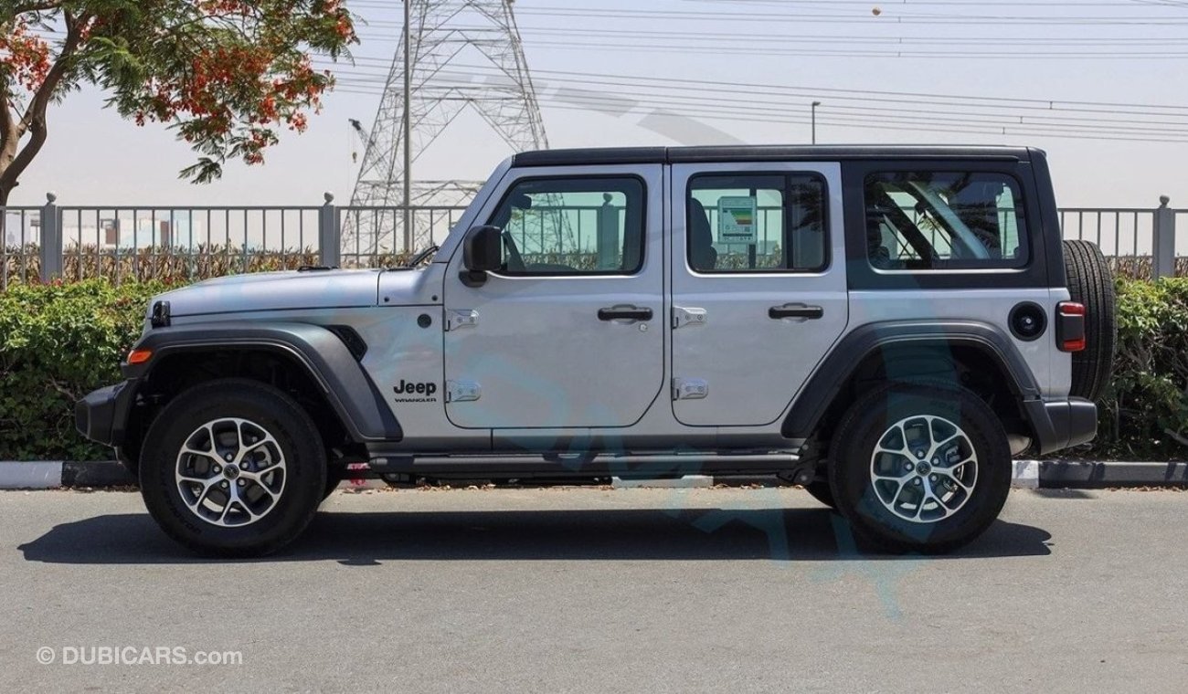 Jeep Wrangler Unlimited Sport Plus I4 2.0L Turbo , 2024 GCC , 0Km , (ONLY FOR EXPORT)