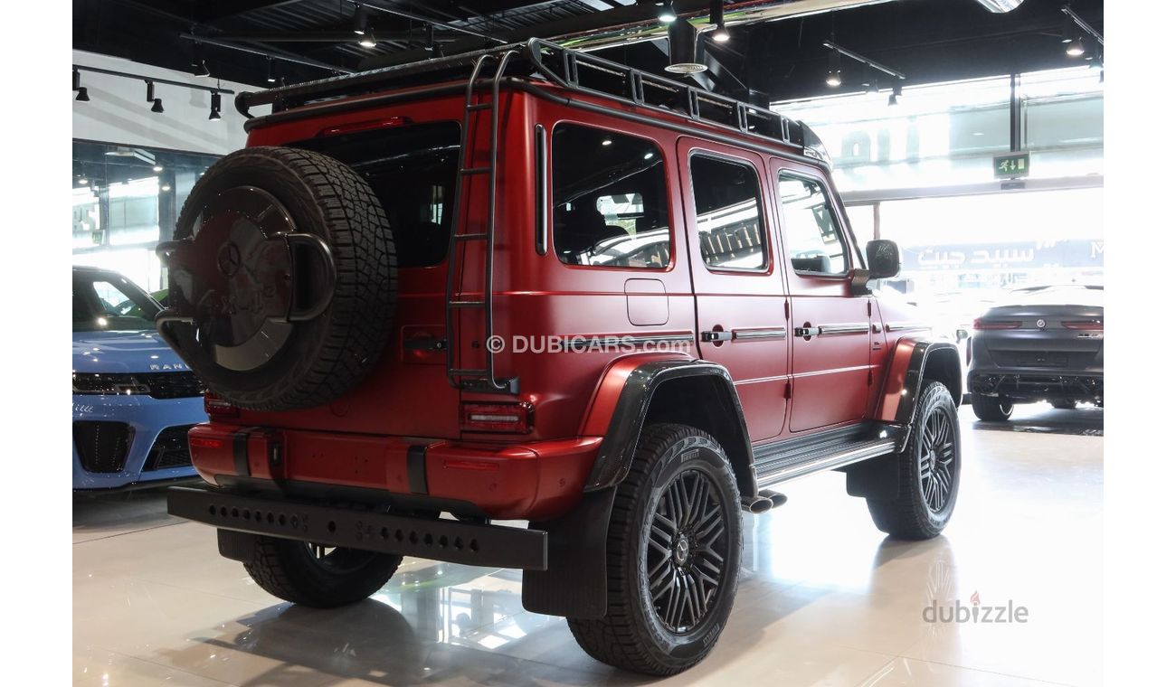 Mercedes-Benz G 63 AMG 4X4² BRAND NEW MERCEDES - BENZ G63 4X4 SQUARED 2023 RED MATE COLOR