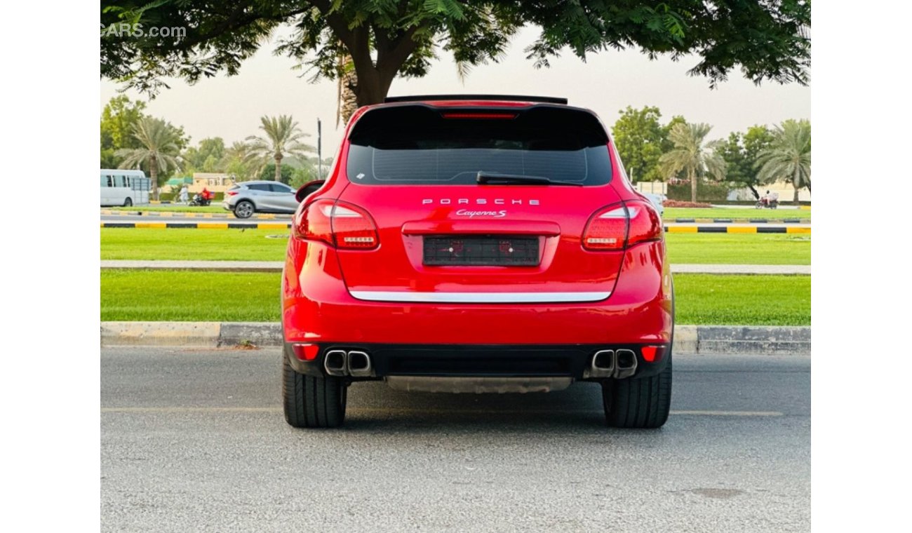 بورش كايان PORSCHE CAYENNE S MODEL 2013 GCC SPACE