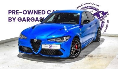 ألفا روميو جوليا كوادريفوجليو | 2022 | Warranty & Service | Service History | Low Mileage | As New