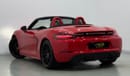 Porsche 718 Boxster GTS 4.0L A/T *Brand New* 2023 Porsche 718 Boxster GTS 4.0, September 2025 Porsche Warranty, Delivery