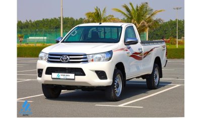 Toyota Hilux Single Cabin 2020 / 4x4 Manual 2.7L Petrol / Low Mileage / Ready to Drive / GCC Specs