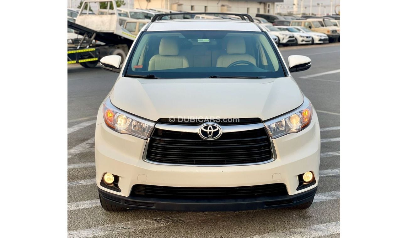 تويوتا هايلاندر 2015 Toyota Highlander LE+ Plus 3.5L V6 - AWD 4x4 - Trunk Auto 7 Seater Electric Seat - 141,000 Mile