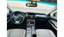 Lexus IS 200 MODEL 2016 car perfect condition inside perfect condition inside and outside