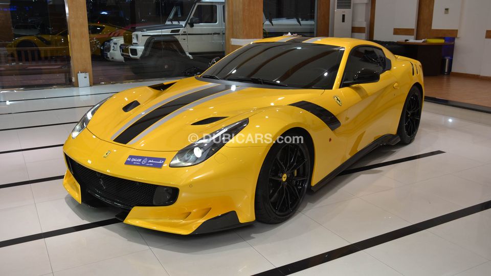 Ferrari F12 TDF for sale: AED 3,400,000. Yellow, 2016