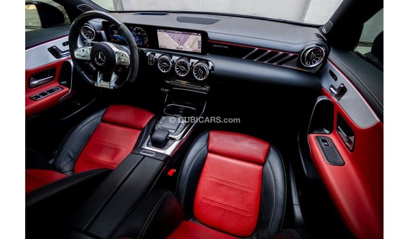 مرسيدس بنز CLA 45 AMG Mercedes-Benz CLA45 AMG S 2021 GCC under Agency Warranty and Service Contract with Flexible Down-Pay