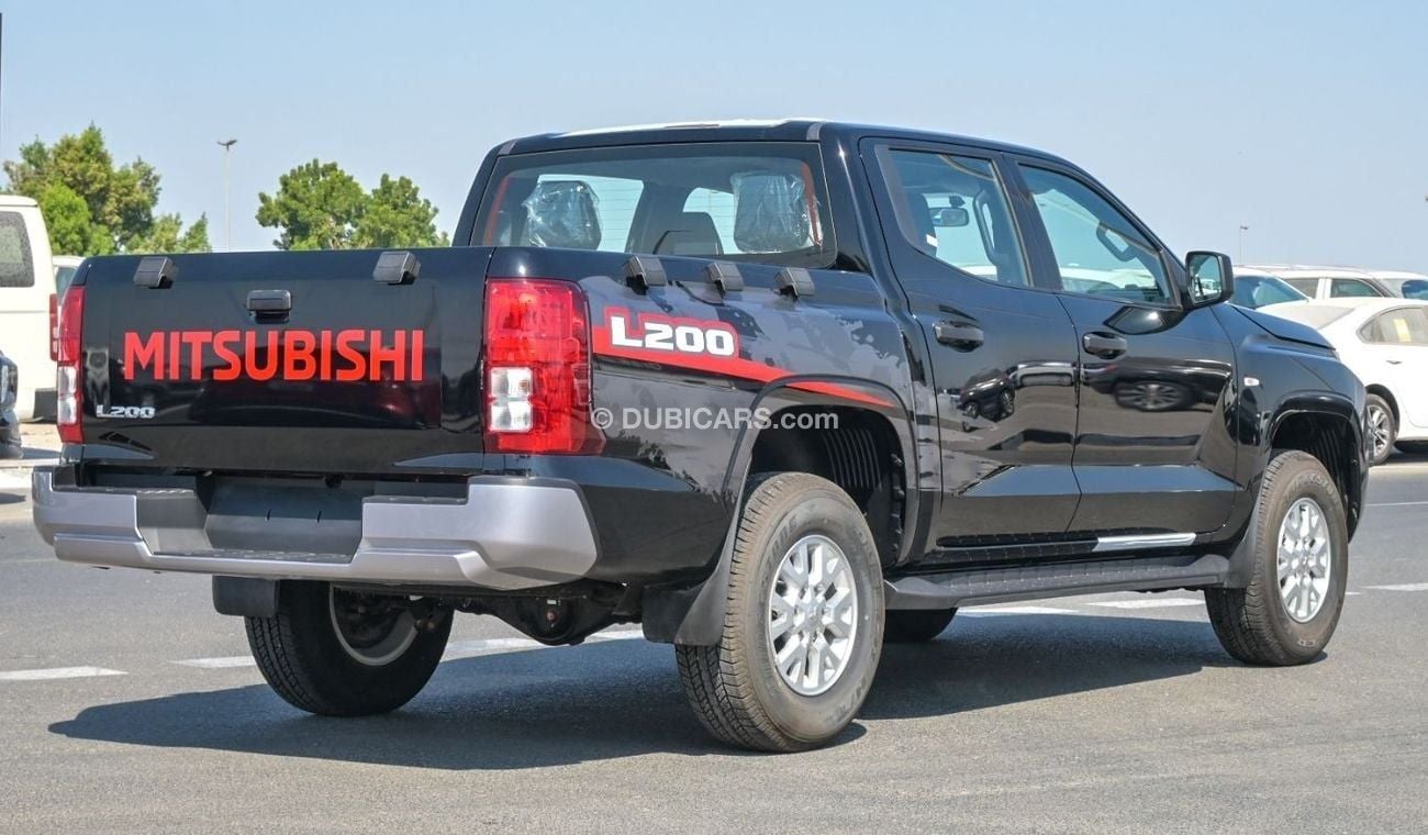 Mitsubishi L200 GLX 2.4L Brand New Mitsubishi L200 For Export 2.4L Petrol GLX| Black/Black | M/T | Euro 5 | L200-GLX