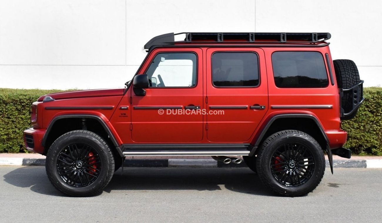 Mercedes-Benz G 63 AMG 4X4² BRAND NEW MERCEDES - BENZ G63 4X4 SQUARED 2023 RED MATE COLOR