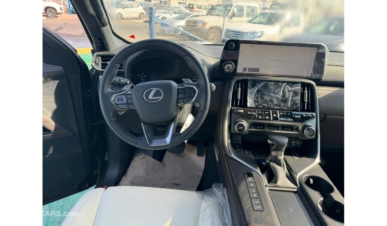 لكزس LX 500 محرك ديزل LX 500d V6 سعة 3.3 لتر مع شاحن توربيني مزدوج