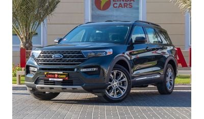 Ford Explorer XLT 202A 2.3L 4WD Ford Explorer XLT (7 SEATER) 2022 GCC under Agency Warranty and Service Contract w