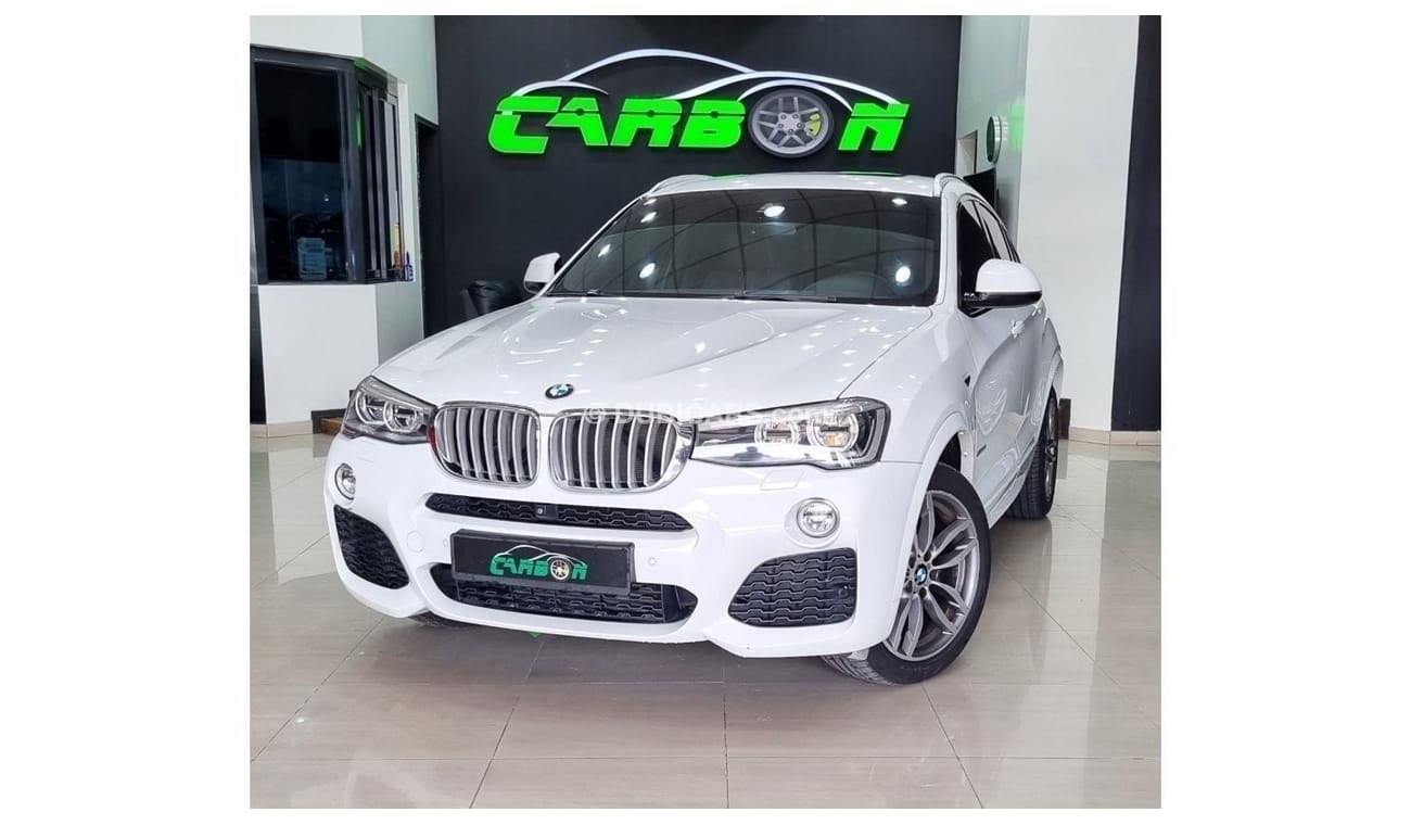 BMW X4 xDrive 35i M Sport BMW X4 35XDRIVE 2016 GCC IN PERFECT CONDITION FOR 75K