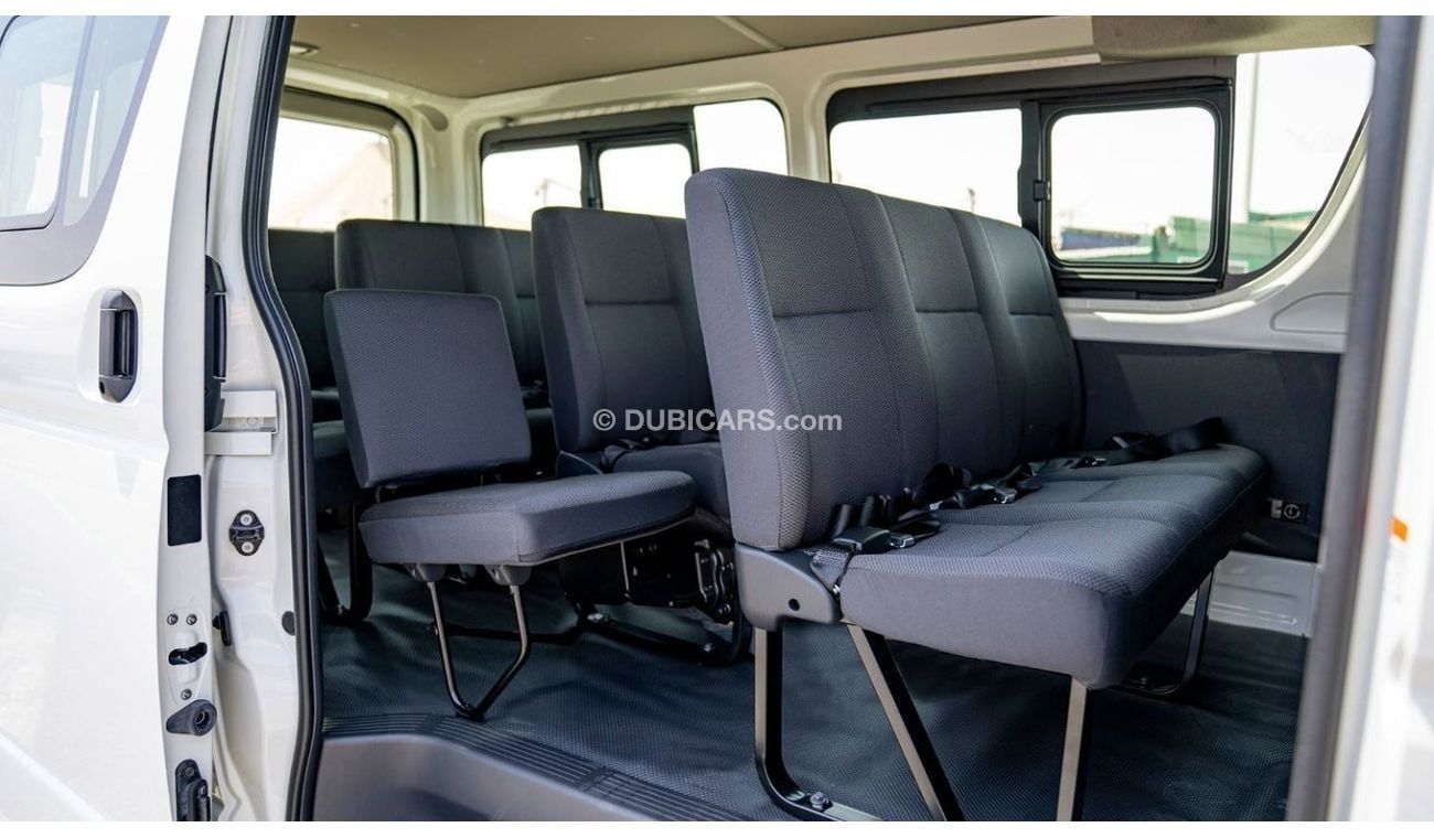 تويوتا هاياس TOYOTA HIACE STD 2.5D MT 15 SEATER MY2024 – WHITE