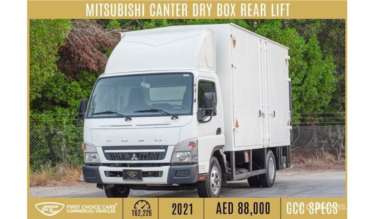 Mitsubishi Canter 2021 | MITSUBISHI CANTER | DRY BOX REAR LIFT | M02516