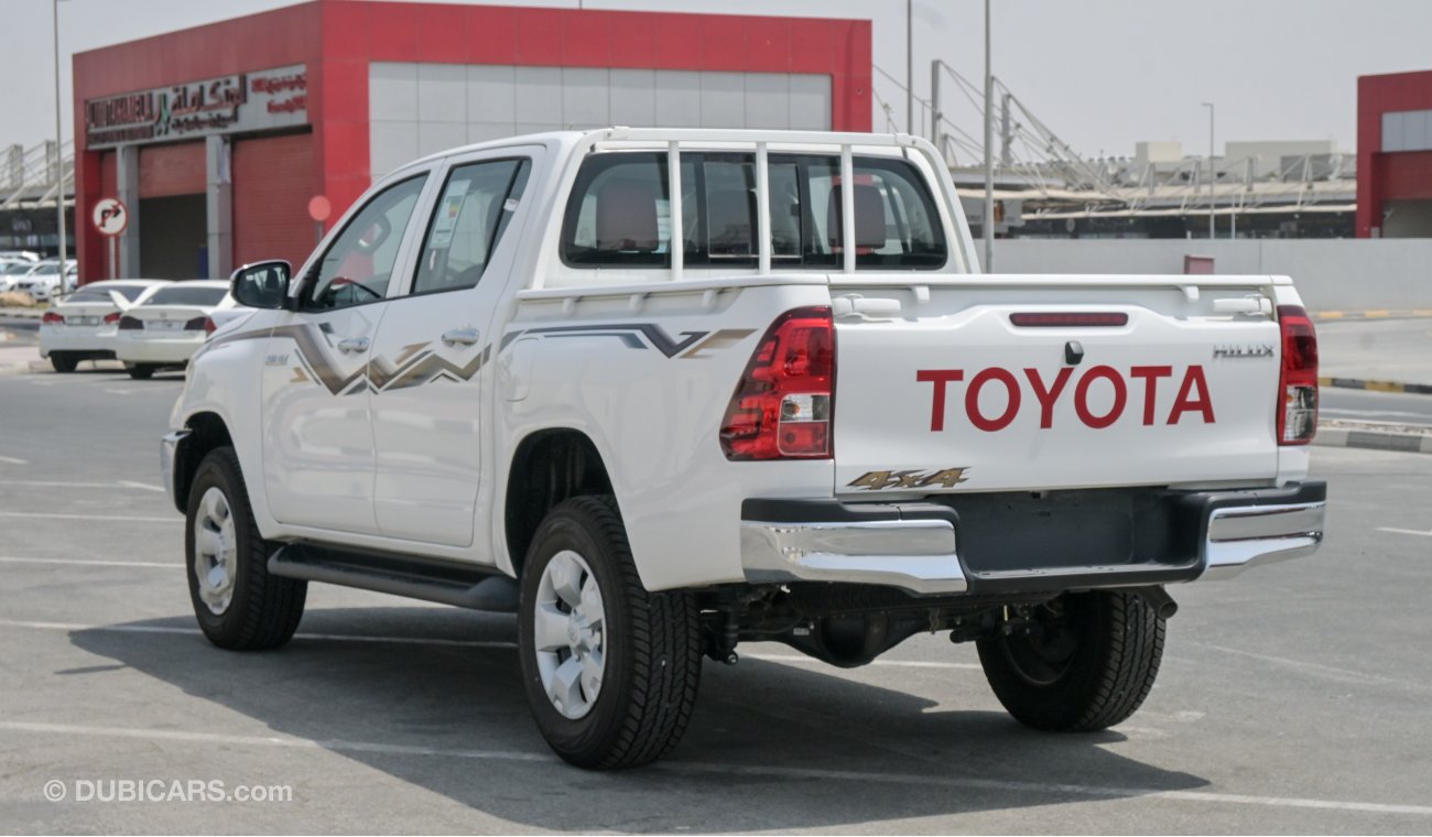 تويوتا هيلوكس TOYOTA HILUX 4*4 2.4L AUTOMATIC DIESEL DOUBLE CABIN PICK UP  MODEL 2024   GCC SPECIFICATION