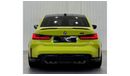 بي أم دبليو M3 2023 BMW M3 Competition SAO PAULO YELLOW, Aug 2026 BMW Warranty + Service Package, Full Service Hist