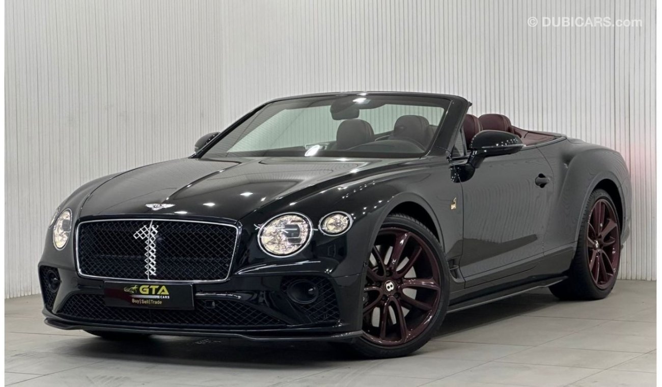 بنتلي كونتيننتال جي تي سي 2020 Bentley GTC Mulliner, Warranty, July 2026 Bentley Service Pack, 1 Of 100, Low Kms, GCC