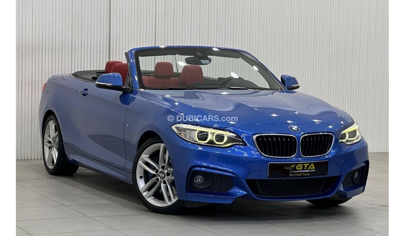 BMW 220i sport Line 2.0L 2015 BMW 220i M-Sport Cabriolet, February 2025 BMW Service Pack, Excellent Condition