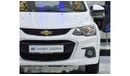 شيفروليه أفيو EXCELLENT DEAL for our Chevrolet Aveo ( 2019 Model ) in White Color GCC Specs