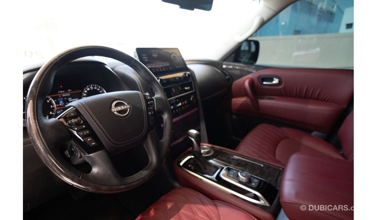 Nissan Patrol Nissan Patrol Platinum 2024 GCC under Agency Warranty and Service Contract with Flexible Down-Paymen