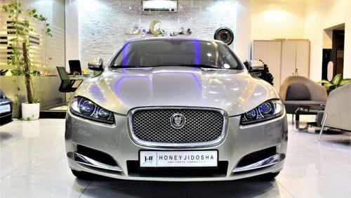 جاكوار XF Amazing Jaguar XF 2013 Model!! in Gold Color! GCC Specs