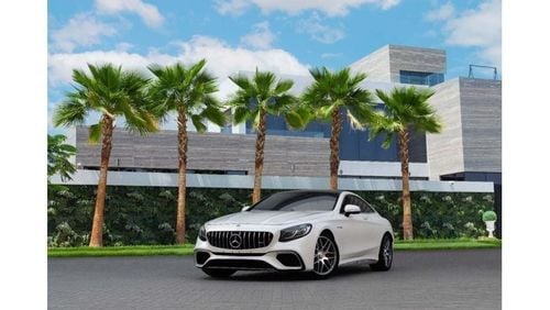 مرسيدس بنز S 63 AMG كوبيه S63 Coupe AMG | 6,462 P.M  | 0% Downpayment | Excellent Condition!