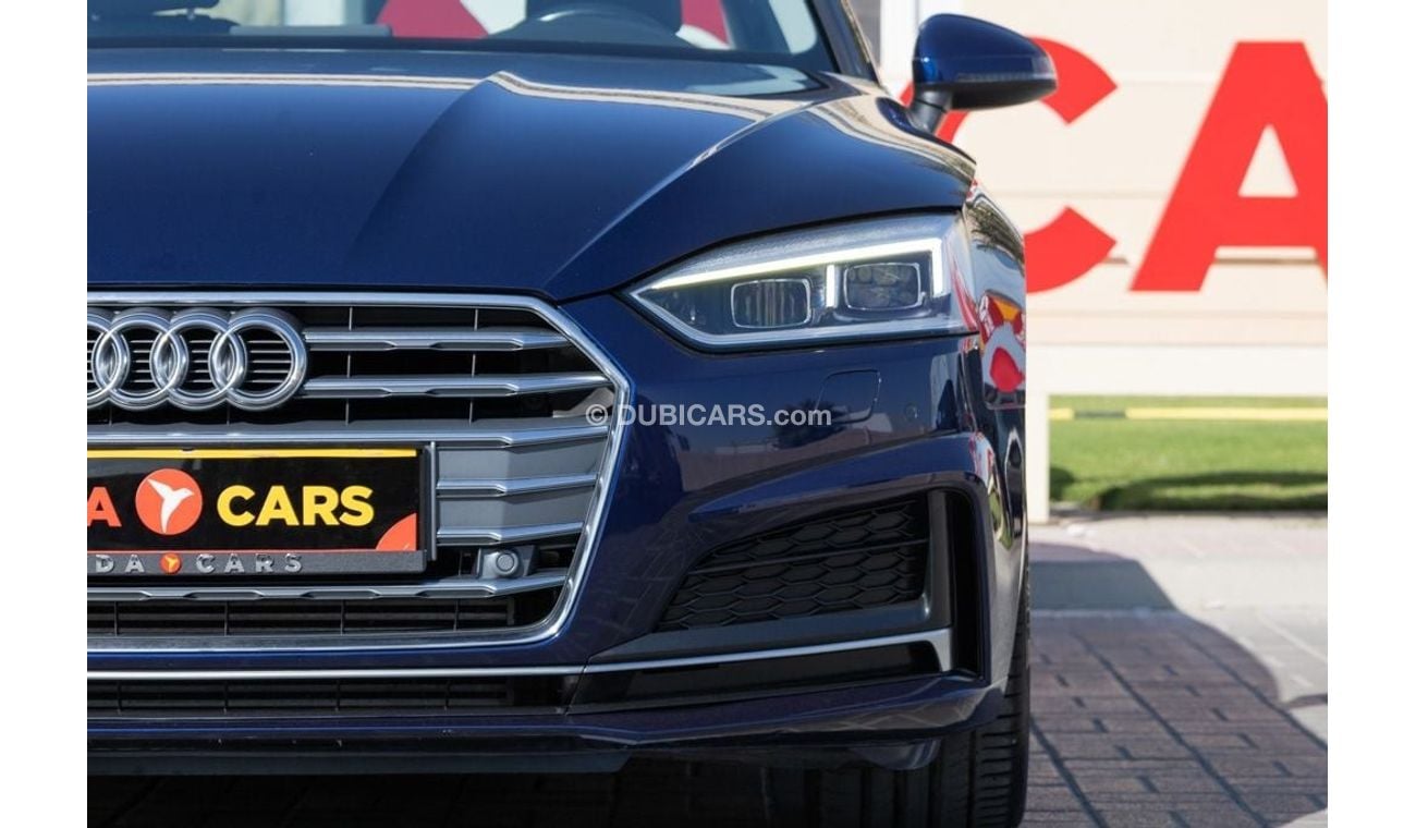 Audi A5 40 TFSI S Line 2.0L Audi A5 40TFSI S-Line 2019 GCC under Warranty with Flexible Down-Payment.