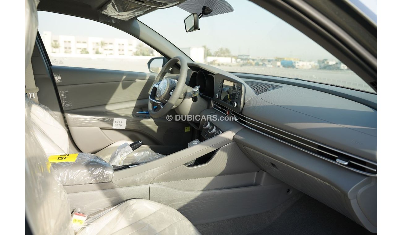 هيونداي إلانترا 1.6 MODEL 2023 FULL OPTION ( REMOTE START ENGINE / PUSH START / SUNROOF ) EURO 4 /GCC / FOR EXPORT