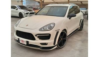 بورش كايان PORSCHE CAYENNE S 4.8L 2011 WITH SUNROOF, AERO BODY KIT, LEATHER SEATS, T.V NAVIGATION AND MUCH MORE