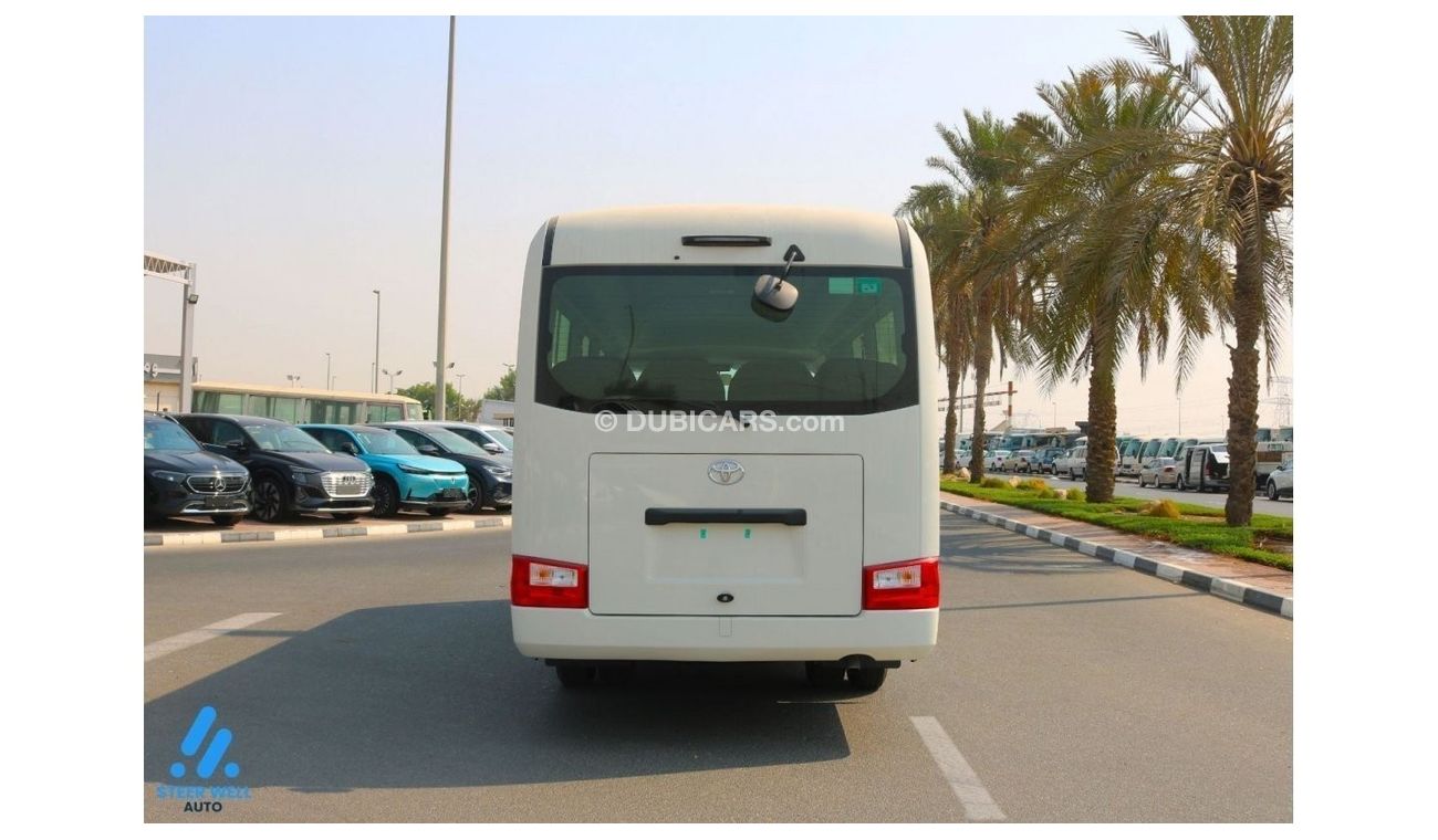 تويوتا كوستر DLX 23 Executive Seats 4.2L Diesel M/T - GCC Specs - Book Now!