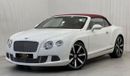 Bentley Continental GTC W12 2012 Bentley Continental GTC Convertible, W12, Excellent Condition, Full Options, GCC