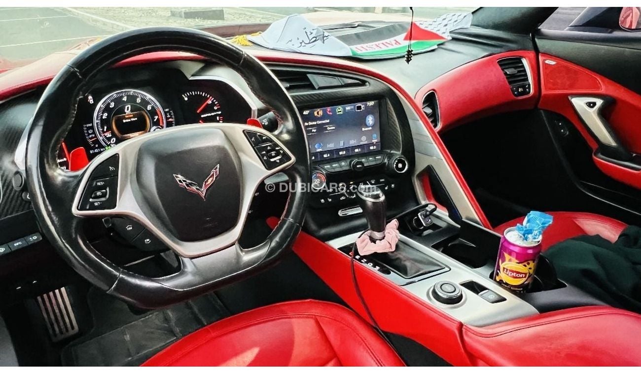 Chevrolet Corvette Grand Sport AED 4430 PM | CORVETTE C7 GRAND COUPE 2017 | GCC | TOP RANGE | LADY DRIVEN