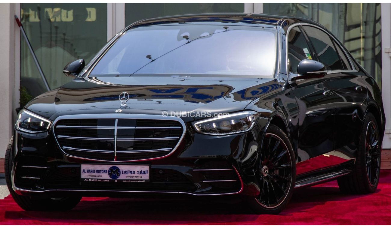 مرسيدس بنز S 500 Mercedes-Benz S 500 -2022 black/red