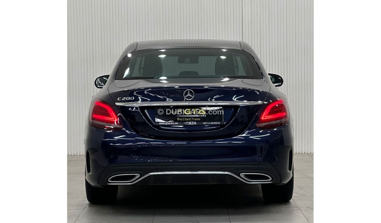 مرسيدس بنز C200 بريميوم 2020 Mercedes Benz C200 AMG, Aug 2025 Mercedes Warranty, Full Mercedes Service History, GCC