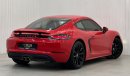 بورش كايمان 718 2017 Porsche 718 Cayman S, Warranty, Full Service History, Excellent Condition, GCC