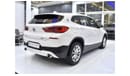 BMW X2 EXCELLENT DEAL for our BMW X2 sDrive20i ( 2020 Model ) in White Color GCC Specs