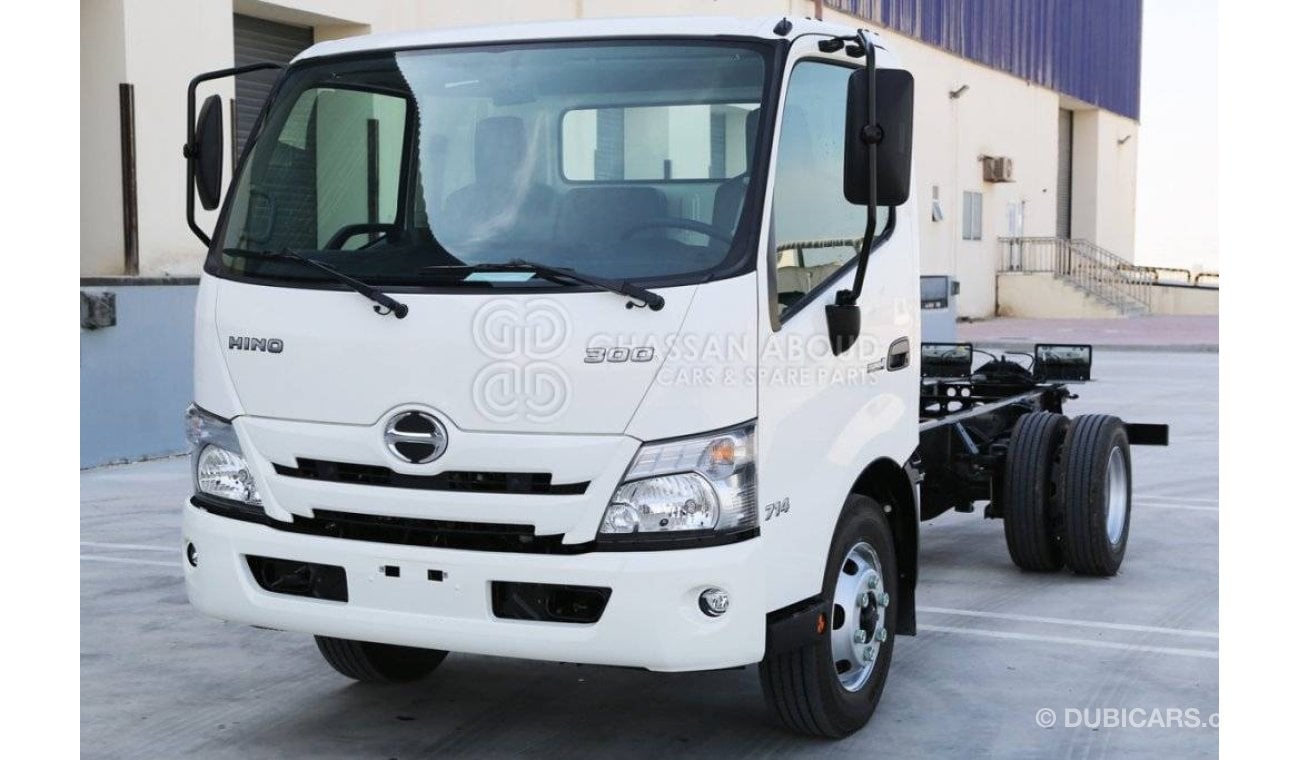 هينو 300 714 Chassis, 4.2 Tons (Approx.), Single cabin with TURBO, ABS and AIR BAG MY23 300 Series Diesel