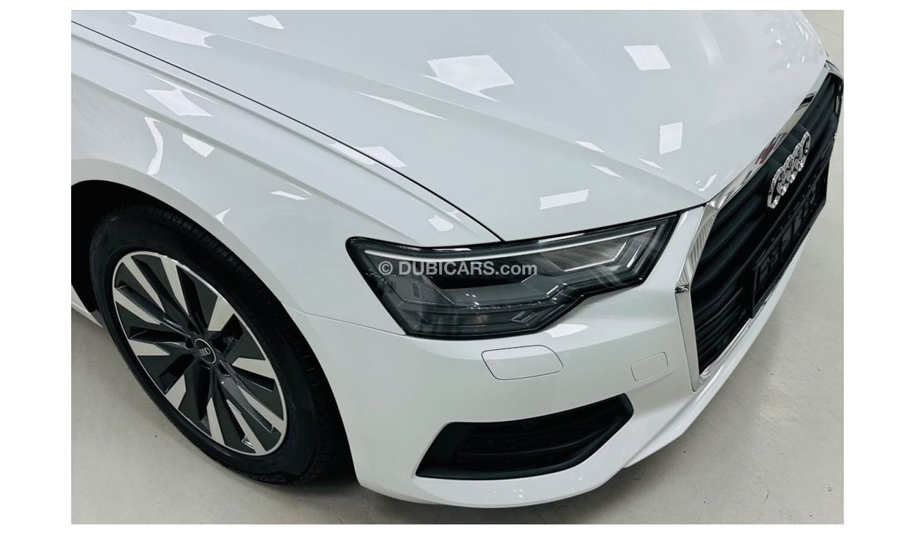 Audi A6 45 TFSI GCC .. FSH .. Original Paint .. Warranty .. Low Mileage .