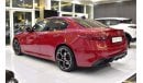 ألفا روميو جوليا EXCELLENT DEAL for our Alfa Romeo Giulia Q2 Veloce ( 2023 Model ) in Red Color GCC Specs