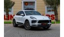 بورش ماكان Porsche Macan 2019 GCC under Warranty with Flexible Down-Payment.