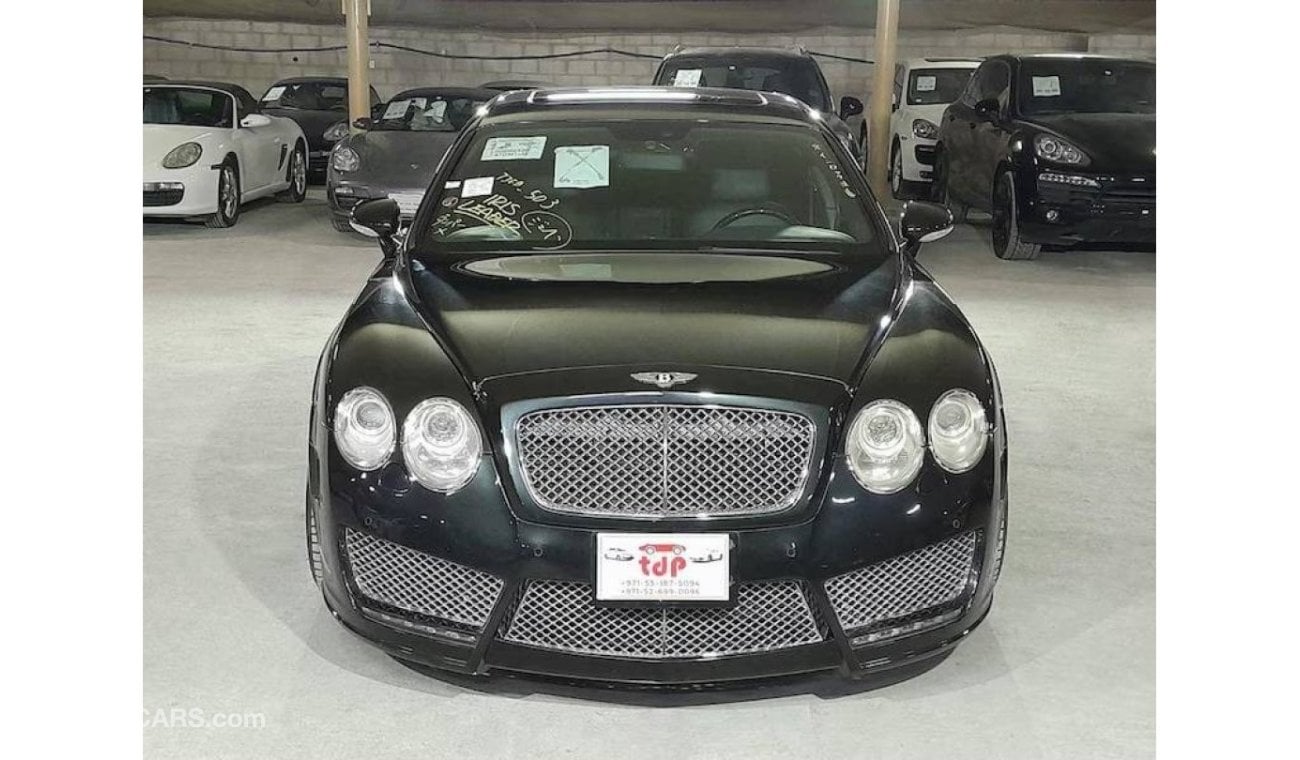 بنتلي كونتيننتال فلاينج سبر BENTLEY CONTINENTAL FLYING SPUR 6.0L 2007 WITH MANSORY AERO BODY KIT (MUFFLER, RIMS), PADDLE SHIFT