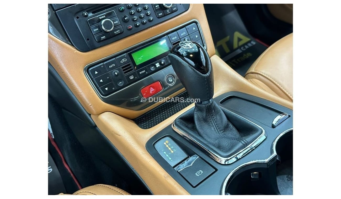 مازيراتي جران توريزمو 2015 Maserati GranTurismo Sport(Full Option), Service History, GCC