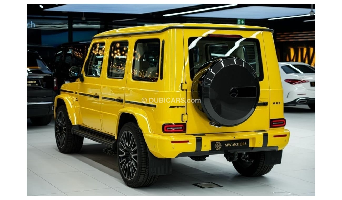 Mercedes-Benz G 63 AMG Mercedes-Benz G63 | 2025 GCC 0km | Agency Warranty | AMG | 22 Inch Rims | Double Night Package