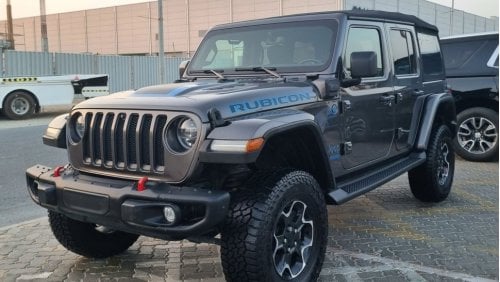 جيب رانجلر JEEP WRANGLER RUBICON 4XE HYBRID 2021 CLEAN TITLE