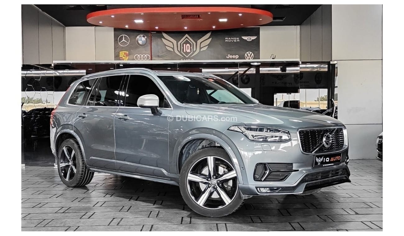 Volvo XC90 R Design AED 2,400 P.M | 2019 VOLVO XC90 T6 R-DESIGN | UNDER WARRANTY | 7 SEATS | GCC | FULLY LOADED