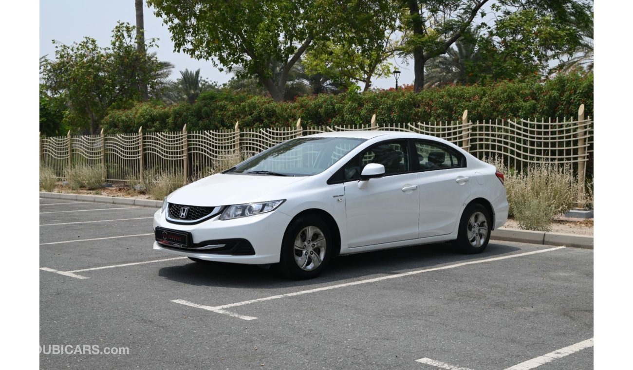 Honda Civic EXi 0 % DP - AGENCY MAINTAINED - HONDA CIVIC 2015 - GCC SPECS - FIRST OWNER - WELL MAINTAINED