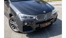 بي أم دبليو X4 xDrive 35i M Sport 3.0L BMW X4 xDrive35i M-Sport 2016 GCC under Warranty with Flexible Down-Payment.