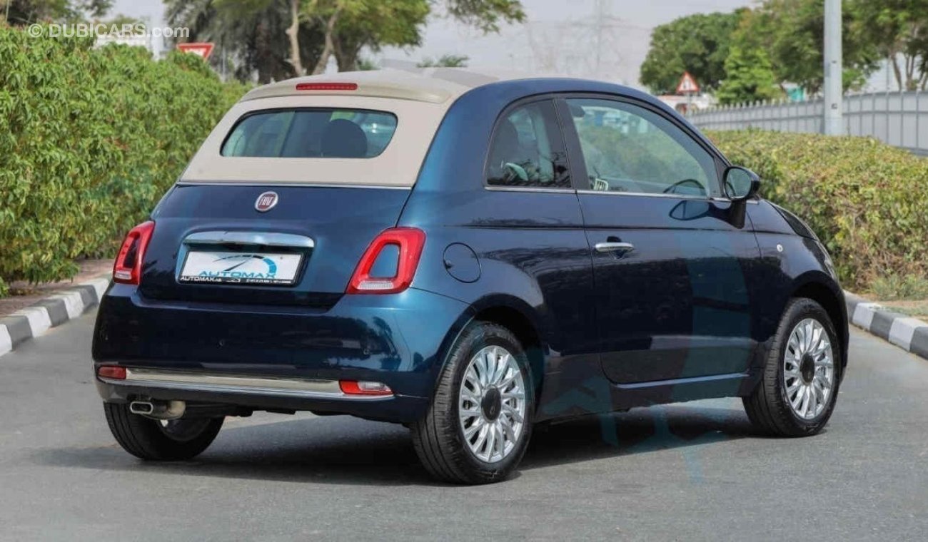 Fiat 500 Cabrio 1.4L FWD , 2024 GCC , 0Km , With 5 Years or 120K Km Warranty @Official Dealer