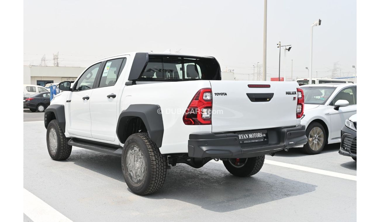 تويوتا هيلوكس GR Sport 2.8L Toyota Hilux GR-Sport 2.8L Diesel 4WD Pickup, Model 2024, Color White