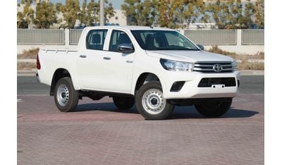 تويوتا هيلوكس 2024 TOYOTA HILUX DLXG 2.4 - SUPER WHITE inside BLACK | Export Only